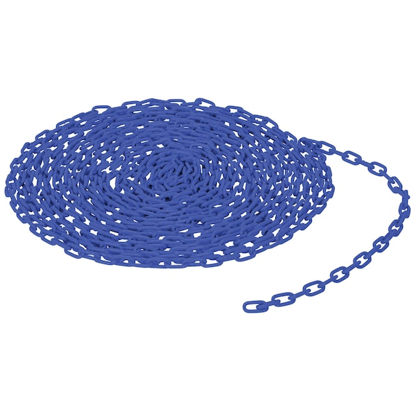 Vestil 3/16" CHAIN, PER FOOT, BLUE CHAIN-316-PF-BL - main